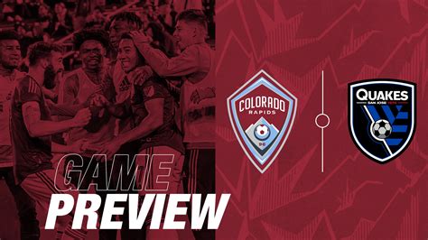 Preview Rapids Host San Jose Earthquakes In Penultimate Home Game