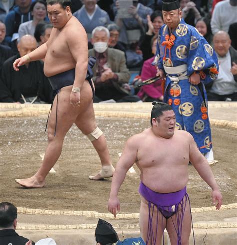 尊富士「くそーっ」新入幕後の連勝ストップ 立ちふさがった意地の大関・豊昇龍【大相撲さじき席】：中日新聞web