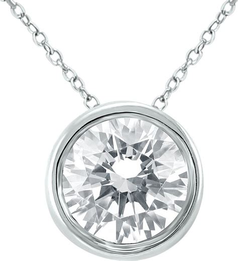 Diamond Select Cuts 14K 0 96 Ct Tw Diamond Necklace ShopStyle