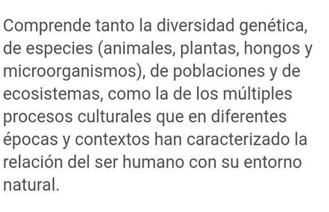 Cómo está formada la biodiversidad Brainly lat