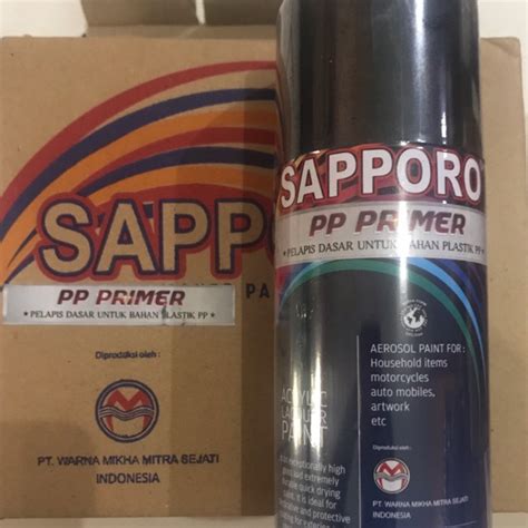 Jual Sapporo Spray Plastic Primer Pp Primer Untuk Dasar Bahan Plastik