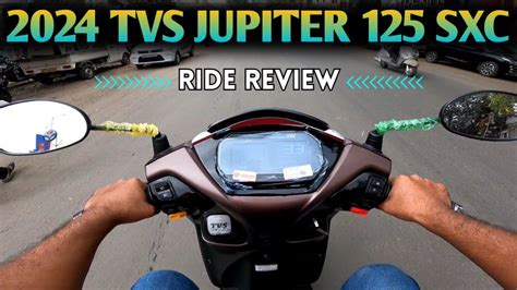 2024 TVS Jupiter 125 SmartXonnect Ride Review Bluetooth Features Top