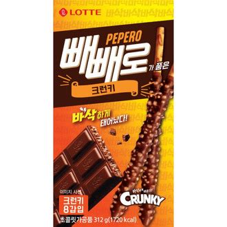 Lotte Pepero Box Original Almond Crunchy Peanut Snowy Almond