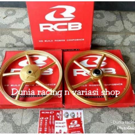 Jual Velg RCB Ring 17 Mio Karbu Mio Sporty Smile Mio Soul Fino Karbu