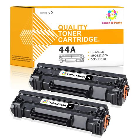 Tóner H Party 2 Pack Compatible para HP 44A CF244A Toner para HP