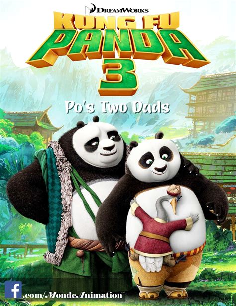 First Look at Po’s real dad in ‘Kung Fu Panda 3′... | Monde Animation