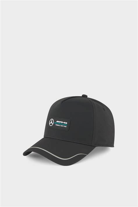 Мужская черная кепка Mercedes AMG Petronas Motorsport Cap PUMA 024485