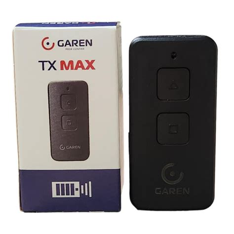 Kit 2 Controle Tx Max Smd Garen Revenda Garen de Motores e Peças