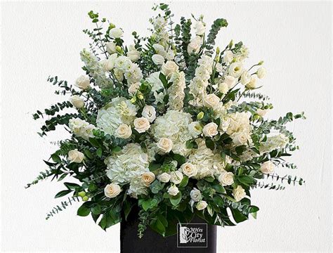 Symmetrical Mass Flower Arrangement 24hrs City Florist