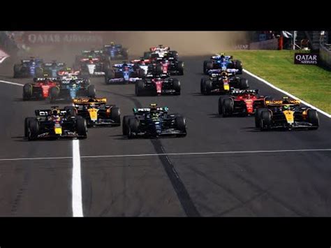 F1 2024 Velká cena Maďarska Závod YouTube