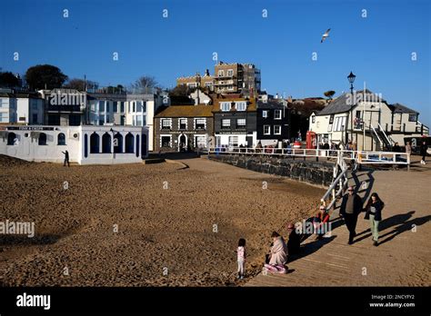 Broadstairs Seaside Townisle Of Thaneteast Kentuk February 2023