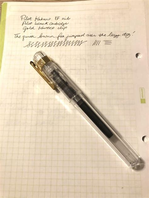 Nib replacement Pilot Kakuno : r/fountainpens