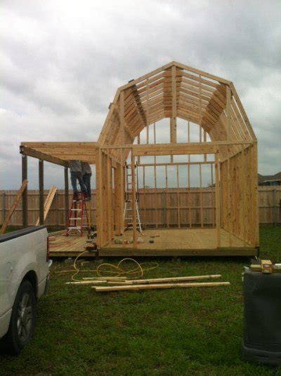 12x16 Barn with Porch Plans, barn shed plans, small barn plans