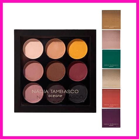 N Dia Tambasco Paleta De Sombras To Go G Basic Fire Matte My