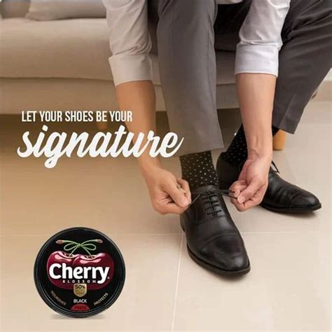 Leather Footwear Black Cherry Blossom Shoe Polish at Rs 68/piece in Etawah