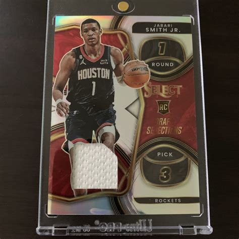 Yahoo Jabari Smith Jr Rc Panini Select Dra