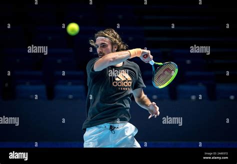 London Uk 08th Nov 2019 Stefanos Tsitsipas Of Geece During Practice