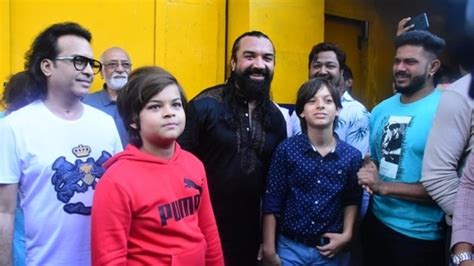 Ajaz Khan reunites with family as he walks out of jail in drug case. Watch | Bollywood ...