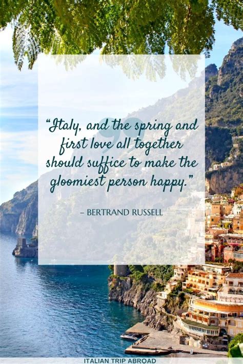 Amazing Quotes About Italy Italian Trip Abroad