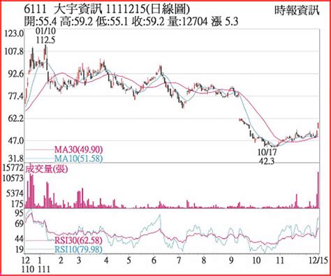 熱門股－大宇資 業外進補股價靚 證券．權證 工商時報