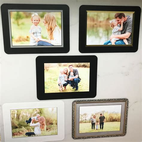 Multi-Pack of Peel and Stick Dry Erase Adhesive Photo Frames – Fodeez® Frames