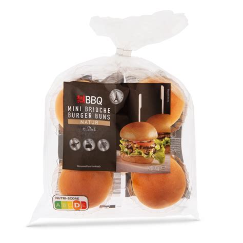 Mini Brioche Burger Buns Hofer