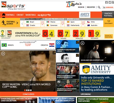 India Sports TV: Sony launches LIV sports to stream Sony Six’s content ...