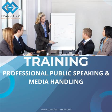 TRAINING PROFESSIONAL PUBLIC SPEAKING MEDIA HANDLING