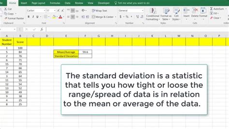 Quick Way To Do Standard Deviation Just For Guide