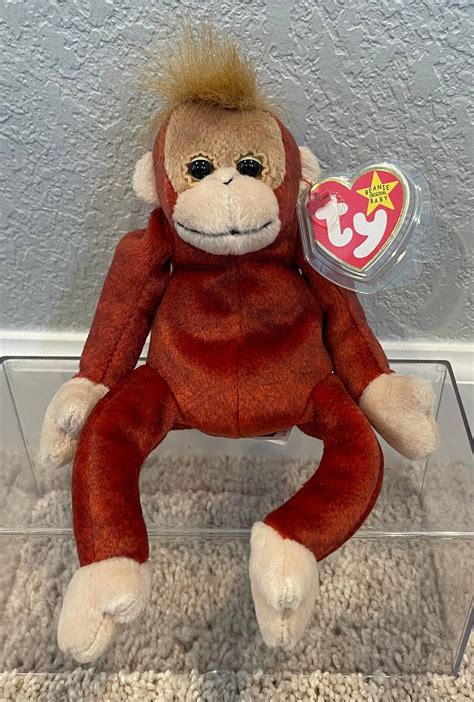 Ty Beanie Babies Monkeys Orangutans Gorillas Chopstix Swinger Congo