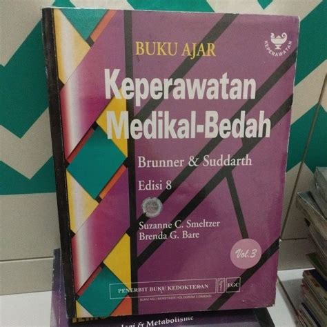 Jual Buku Ajar Keperawatan Medikal Bedah Vol Edisi Shopee Indonesia