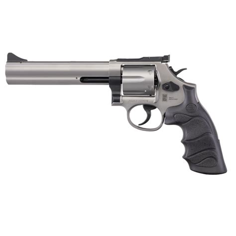 SARSR38ST6 - SAR Revolver Stainless 6-inch Barrel .357 Magnum - Mint Armory