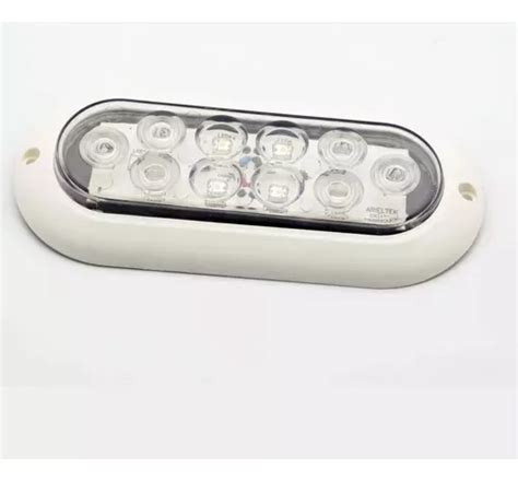 Luminaria De Cabine Arieltek E1160 4 Pçs Led Branco Frio 12v