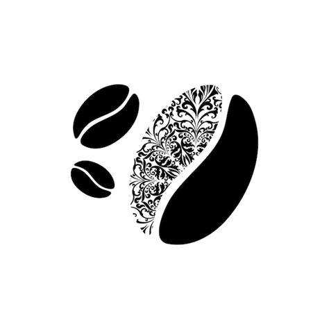 Premium Vector | Coffee beans logo design