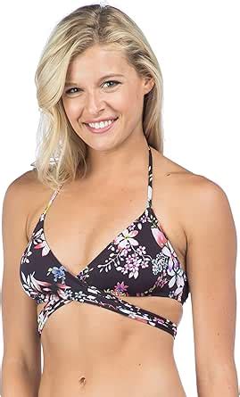 Amazon Hobie Junior S Standard Tropi Call Me Wrap Bikini Top