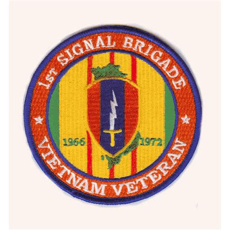 St Signal Brigade Vietnam Veteran Patch New Vietnam Veteran Patches