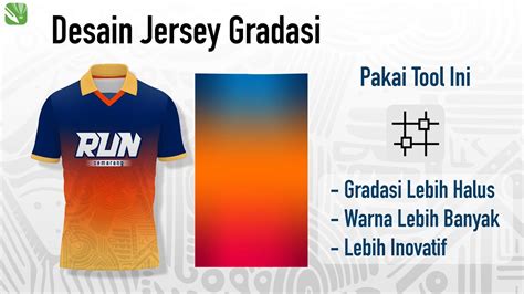 desain jersey kerah warna gradasi  coreldraw   youtube