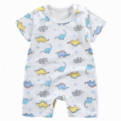 CAICJ98 Baby Boy Polo Romper Short Sleeve Solid Bodysuit Jumpsuit