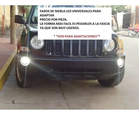 1faro Niebla Led Jeep Patriot Y Compass 2007 Al 2010 27w