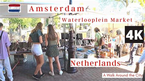 🇳🇱 Amsterdam Waterlooplein Market Walking Tour 2022 🇳🇱 Youtube