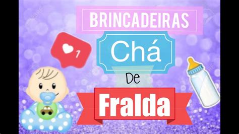 Brincadeiras De Cha De Fralda RETOEDU