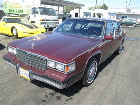 1985 Cadillac Deville Base Sedan 4 Door 41l No Reserve