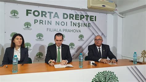 Ludovic Orban Prezent La Ploie Ti A Fost Lansat Organiza Ia