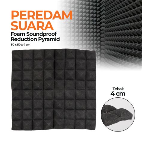 Jrod Busa Telur Peredam Suara Acoustic Foam Soundproof Noise Reduction