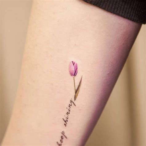 Top 109 Best Tulip Tattoo Ideas [2021 Inspiration Guide] Tulip Tattoo Tattoos With Meaning