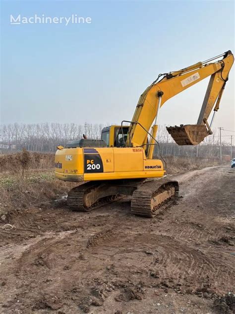 Komatsu PC200 8 Tracked Excavator For Sale China CN Anhui Hefei