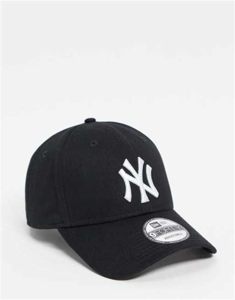 New Era New Era 9forty Ny Adjustable Cap In Black