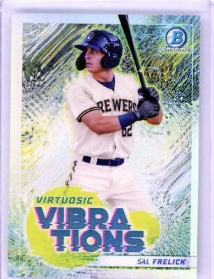 SAL FRELICK 2022 BOWMAN CHROME VIRTUOSIC VIBRATIONS REFRACTOR RC EBay