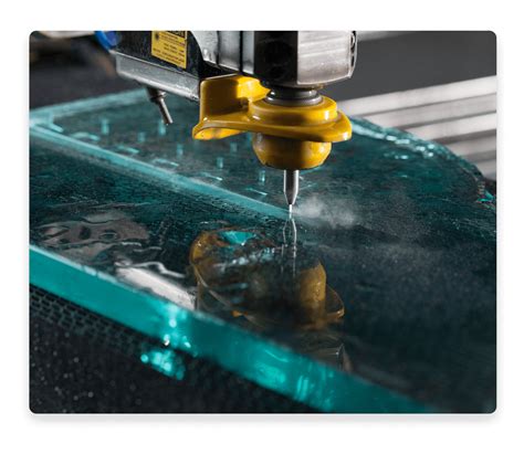 Cutting Glass With Waterjet Cutting Machines Flow Waterjet