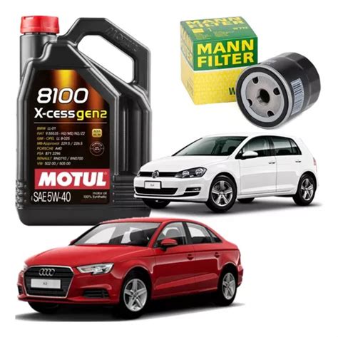 Kit Troca Leo Motul W Audi A E Vw Golf Tsi Parcelamento